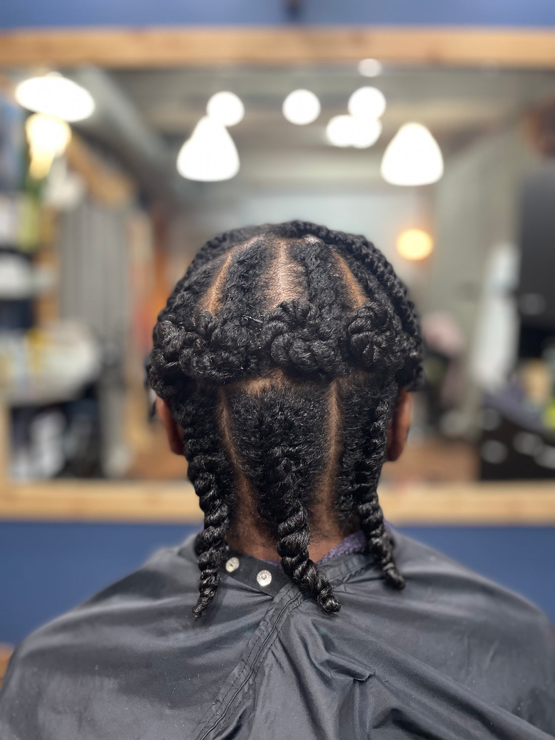 Stretched Cut + Blow Dried Twist Set