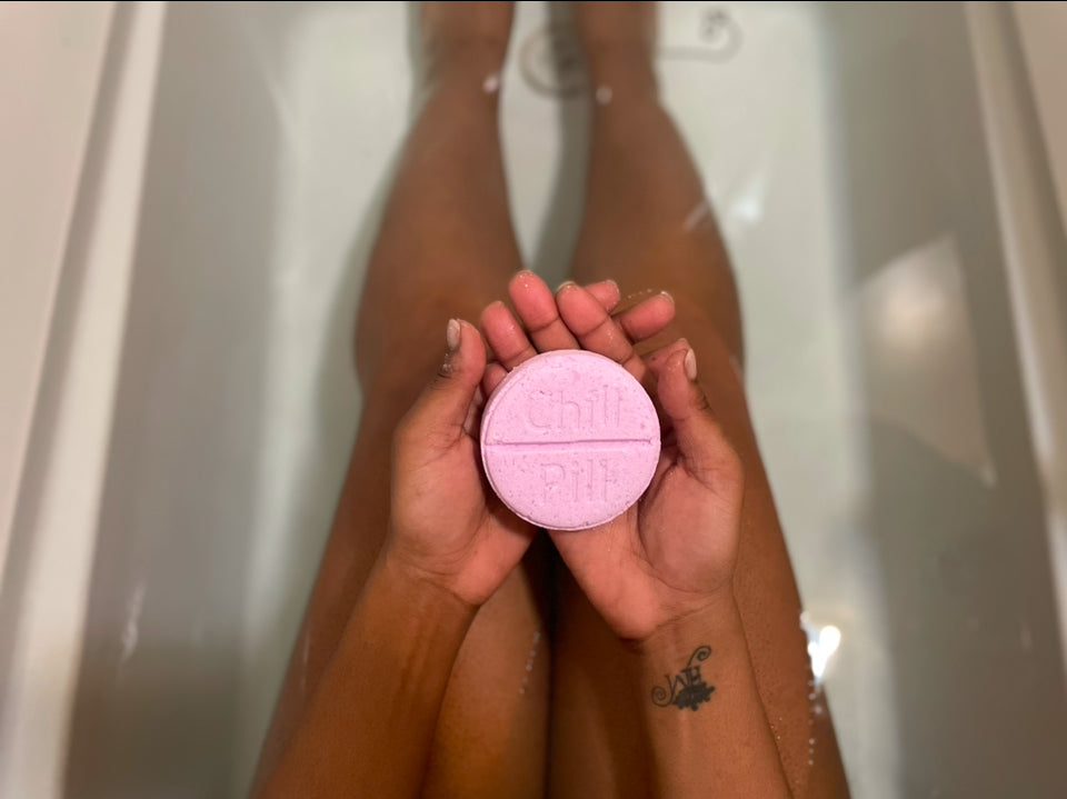 Chill Pill Bath Bomb | Lavender